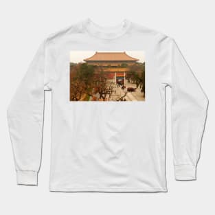 The Ming Tombs Courtyard © Long Sleeve T-Shirt